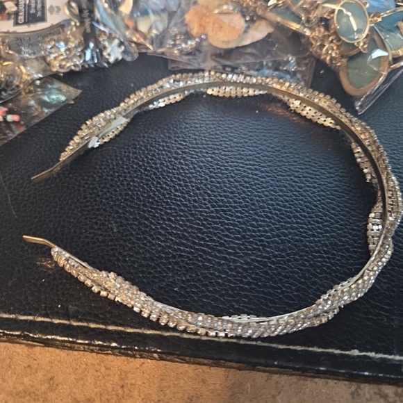 Vintage Rhinestone Jewelry Lot For Repair Repurpose Harvest Craft‎ See Below - Picture 2 of 7